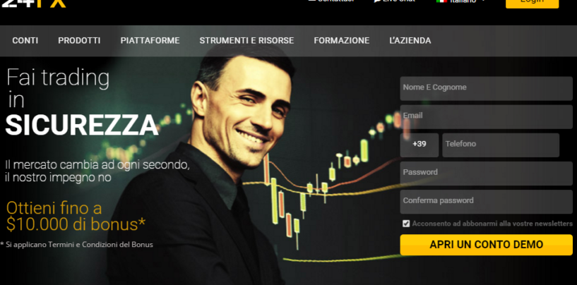 Recensione broker 24FX