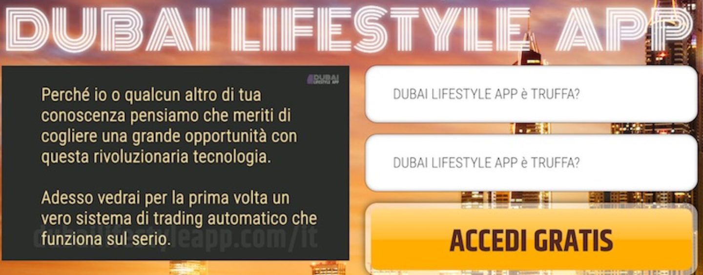 Dubai Lifestyle App Opinioni e Recensioni