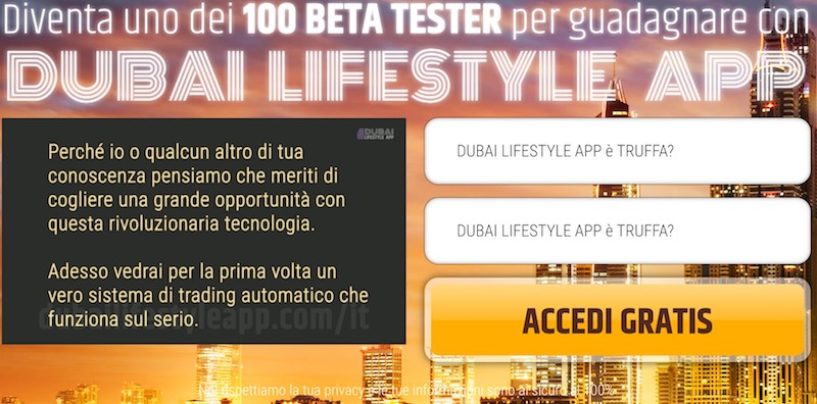 Dubai Lifestyle App Opinioni e Recensioni